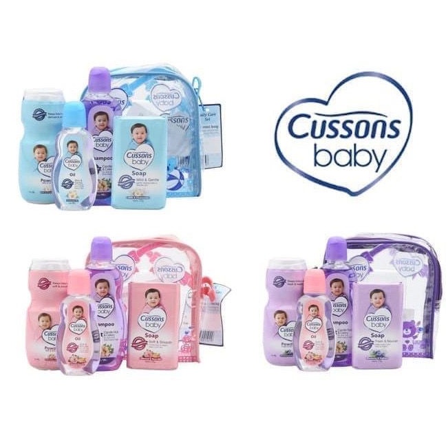 GIFT SET - MINI TRAVEL PACK Perlengkapan mandi untuk bayi atau anak