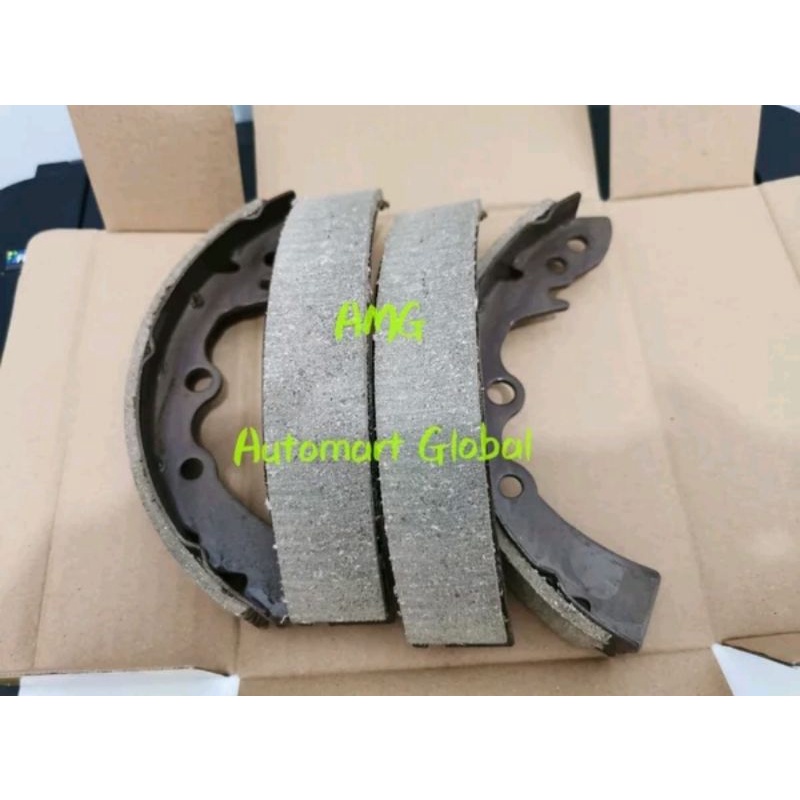 brake shoe kampas rem belakang mazda mr90 vantrend 1set 4pc