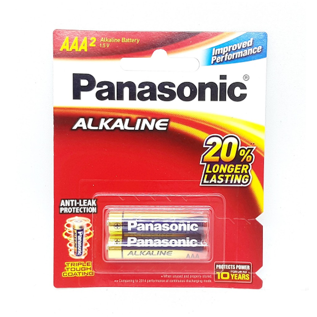 Jual Baterai/Batrai/Battery ALKALINE AAA / A3 Isi 2 PANASONIC-SNI Per