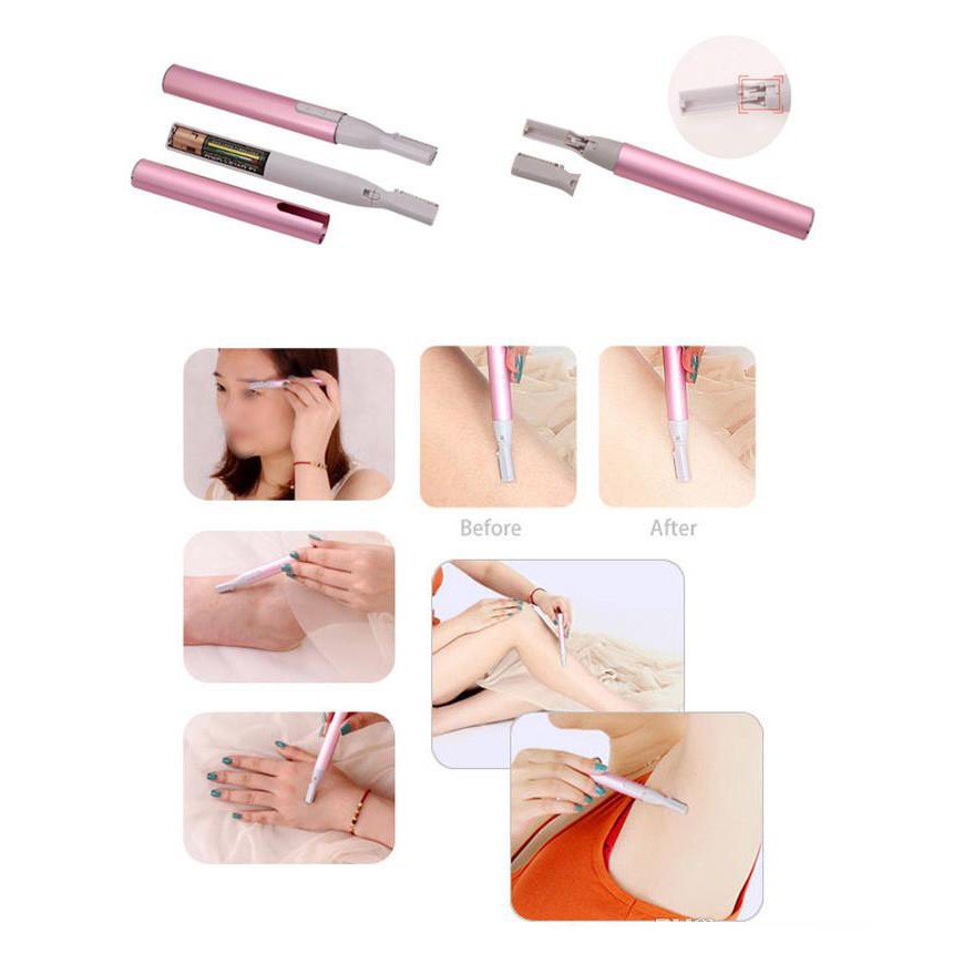 ALAT CUKUR WANITA HAIR REMOVER DAERAH KEWANITAAN ELEKTRIK PORTABLE MENCUKUR BULU DAN RAMBUT ORI VA79