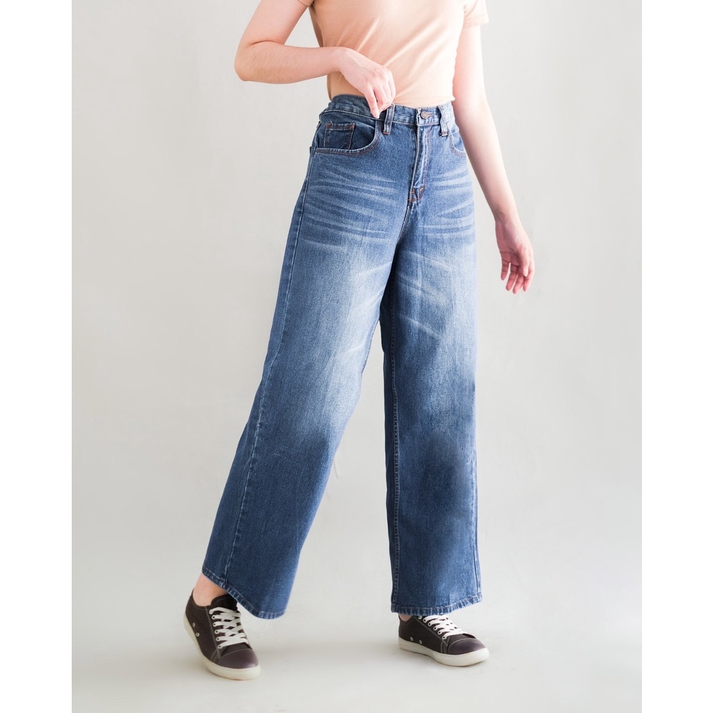 Myrubylicious QIABEL DENIM CULLOTE KODE KR24