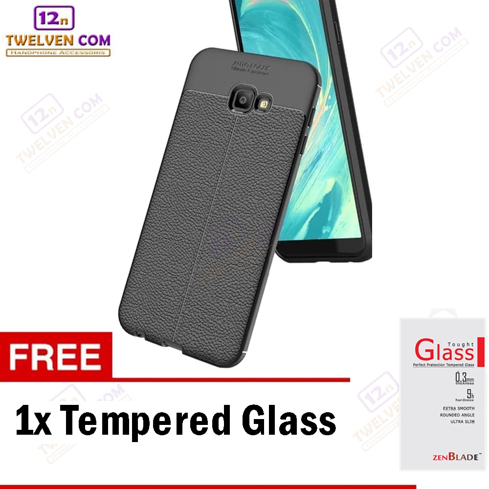 [FLASH SALE] Case Auto Focus Softcase Samsung J4+ Plus 2018 - Free Tempered Glass