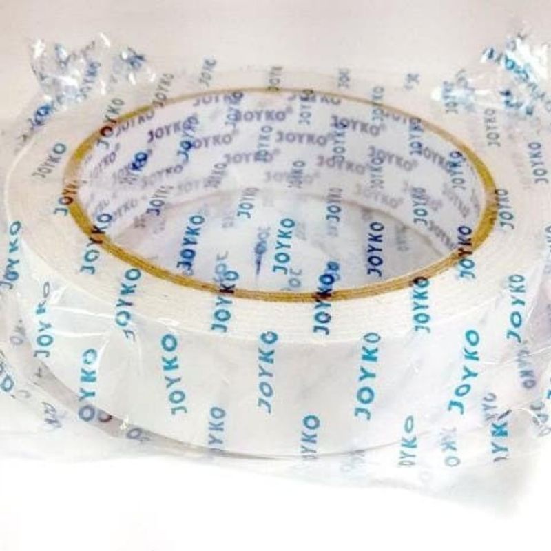 

Double Tape Joyko 24mm x 15 Yard 1" Perekat