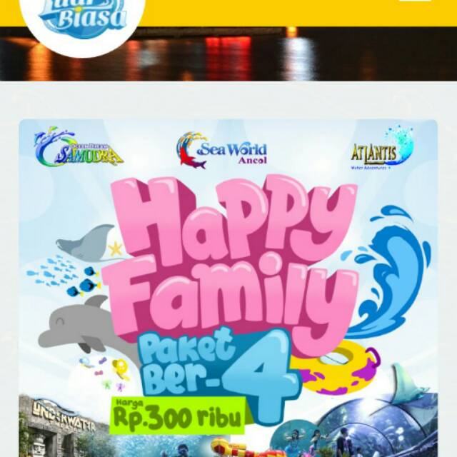 Voucher ocean dream/gelanggang samudra ancol