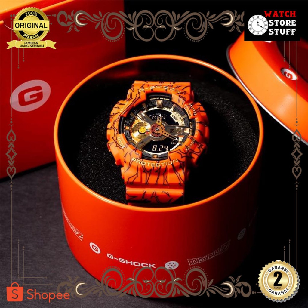JAM TANGAN PRIA WANITA | RANTAI | KULIT | KARET | MURAH | PRIA LIMITED EDITION cas10 G-SHOCK DRAGON 