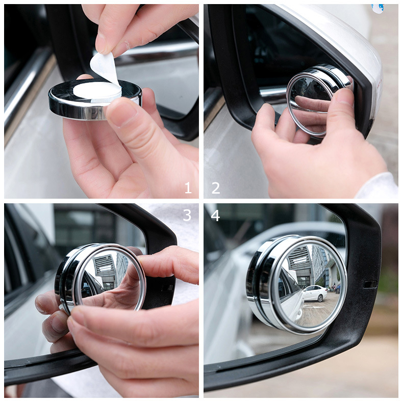 Kaca Spion Cembung Blind Spot 360 Derajat Untuk Parkir Mobil