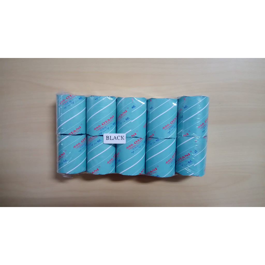 

Kertas Struk Thermal Cash Register 1Pak isi 10Roll 57x47-13 ,Merk Otani