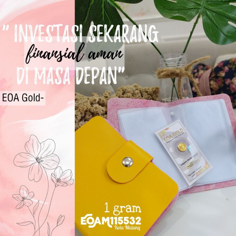 EOA Gold 1 gram Free Card Holder