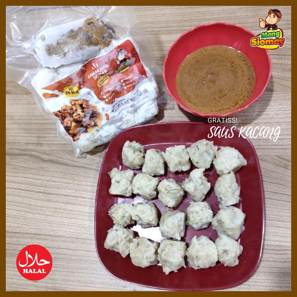 

}778~ Somay Beku Frozen ^ Siomay Ikan Tenggiri Bumbu Kacang By Mangsiomay
