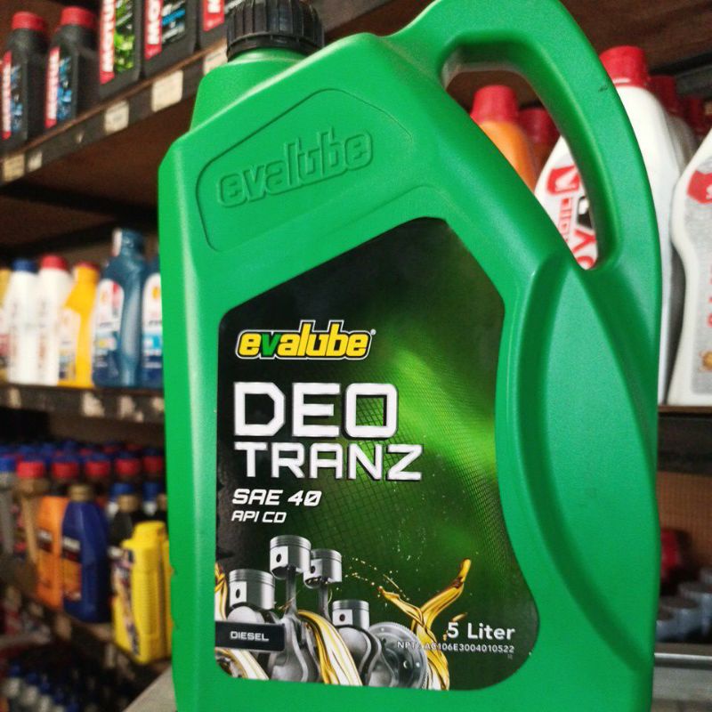 Oli evalube  DEO TRANS Sae 40 5L diesel