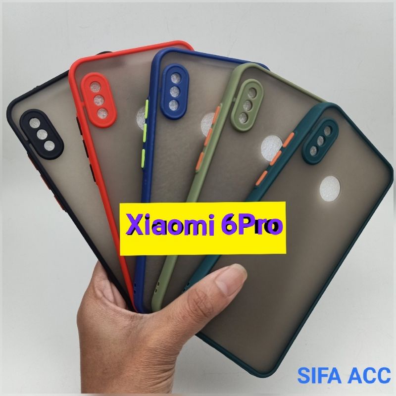 Case my choice+pelindung kamera Xiaomi 6pro