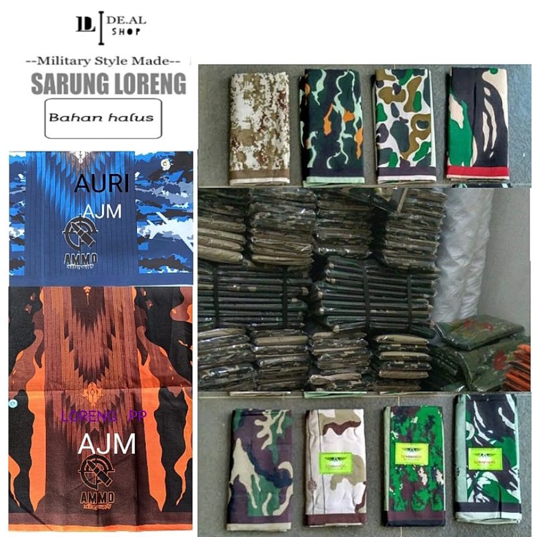 Sarung Loreng Army Commando