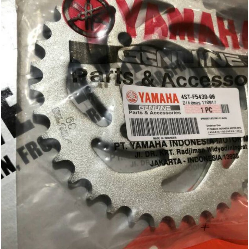 Gir / Gear / Gearset Yamaha Jupiter MX Lama Old 1S7 4S7 2010