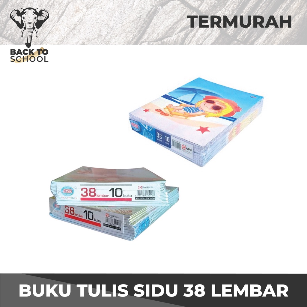 

BUKU TULIS I BUKU TULIS SIDU 38 LEMBAR