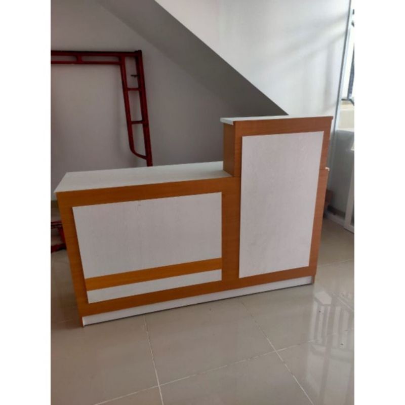 MEJA RESEPSIONIS / MEJA KASIR / MEJA RESEPSIONIS TERMURAH MINIMALIS / MEJA KERJA / MEJA KANTOR  /MEJ