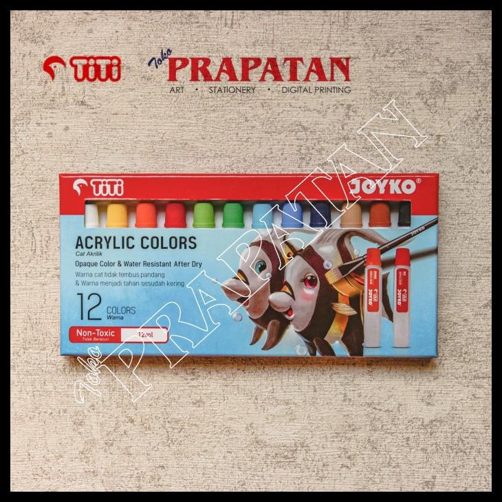 

BISA COD ACRYLIC COLOR / CAT AKRILIK TITI 12 WARNA TERBAIK 11