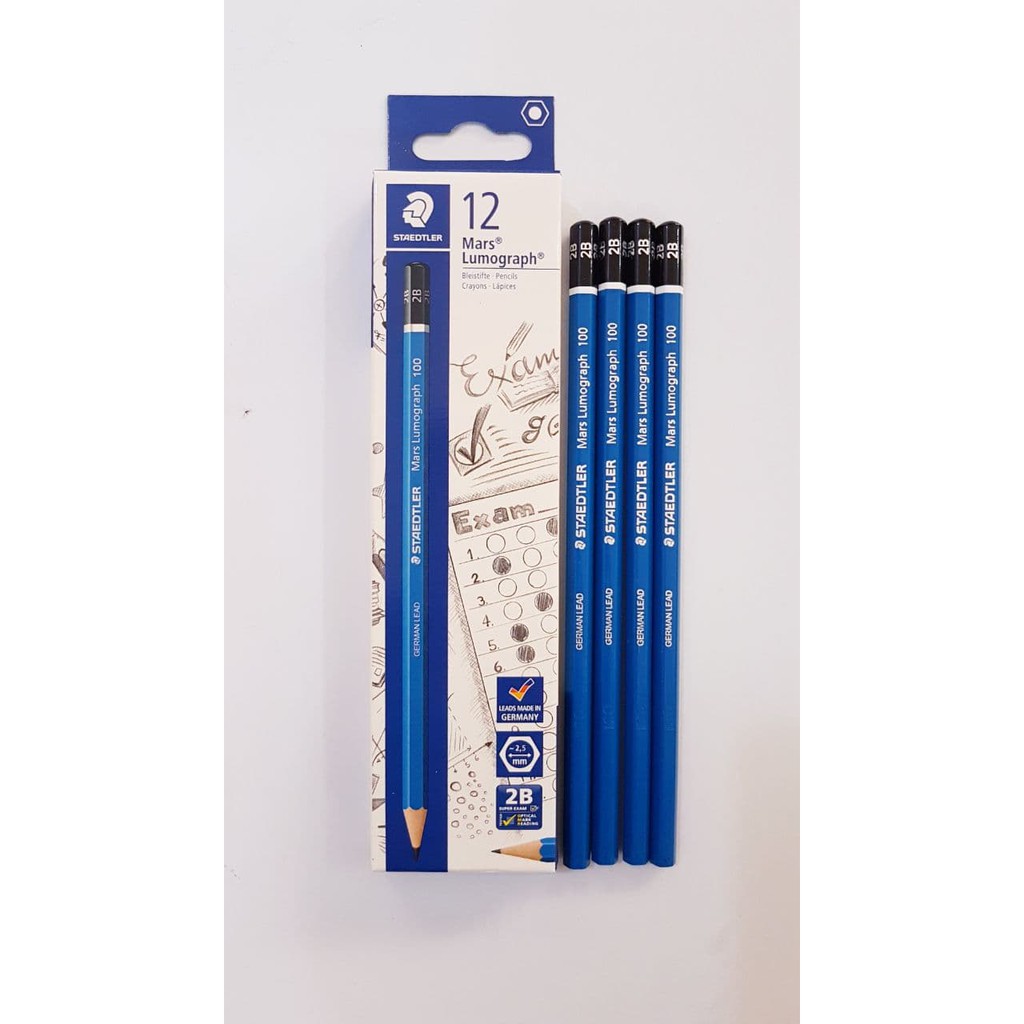 

[PCS] PENSIL UJIAN / PENSIL STAEDTLER MARS LUMOGRAPH 2B