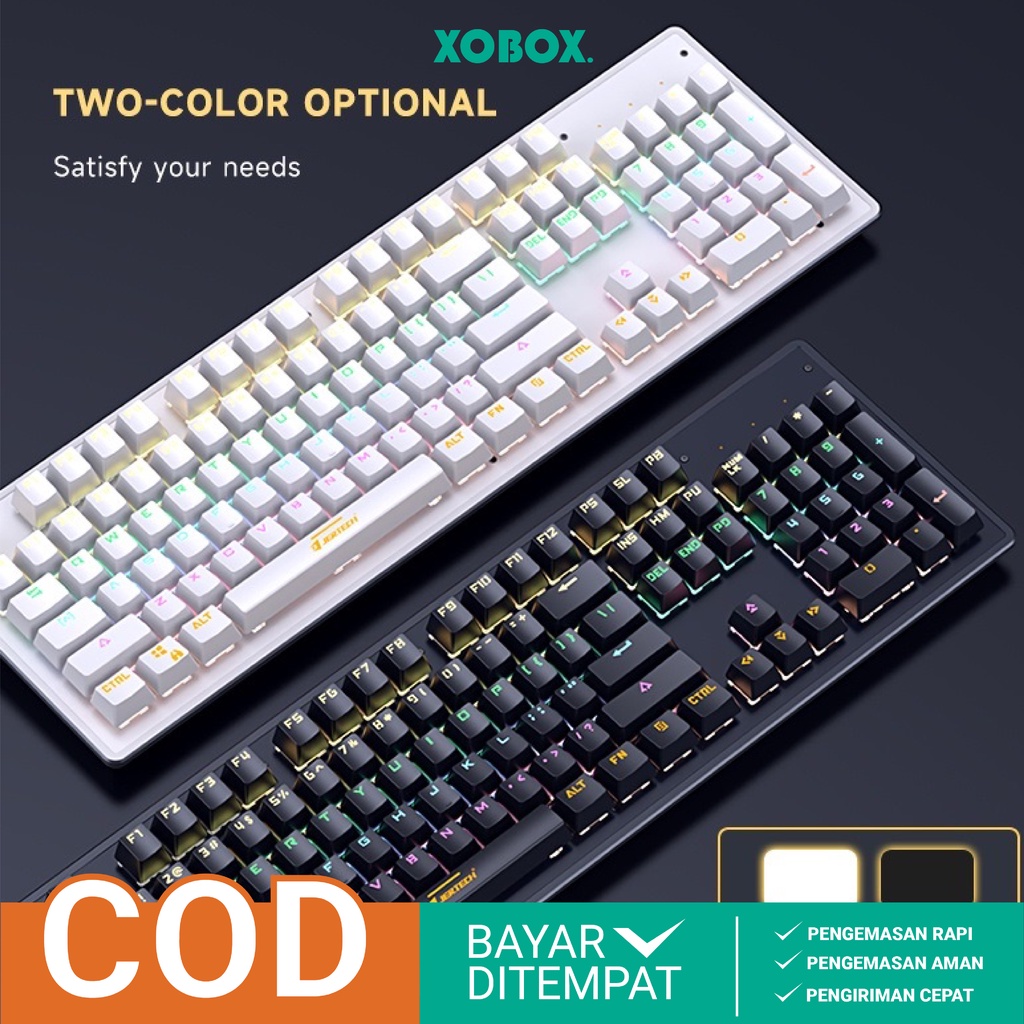 Keyboard Gaming JK520 LED Light Effect All Widows -XOBOX