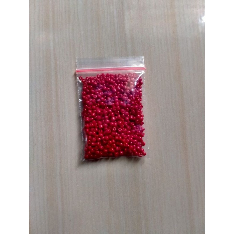 Manik Mote Payet Pasir 11.0/2MM -  Merah Doff
