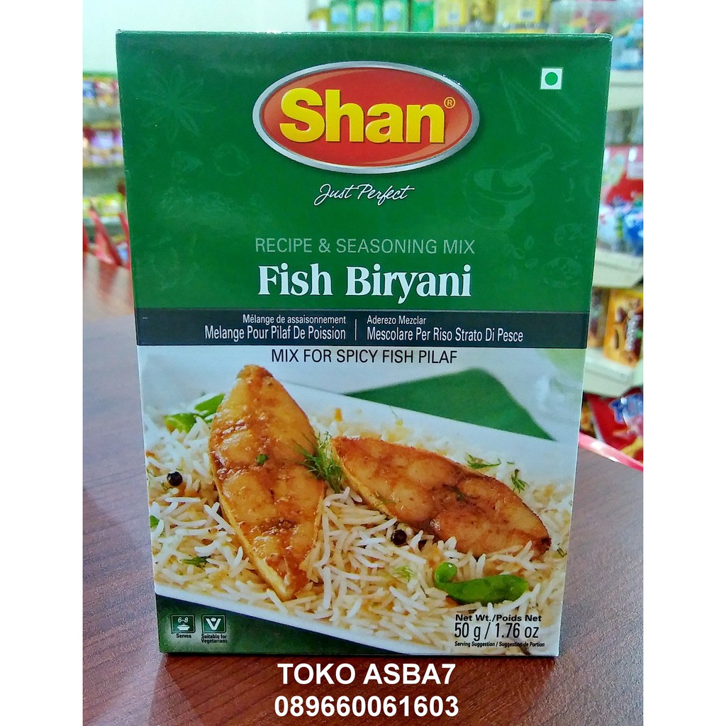 

Shan Fish Biryani 50gr