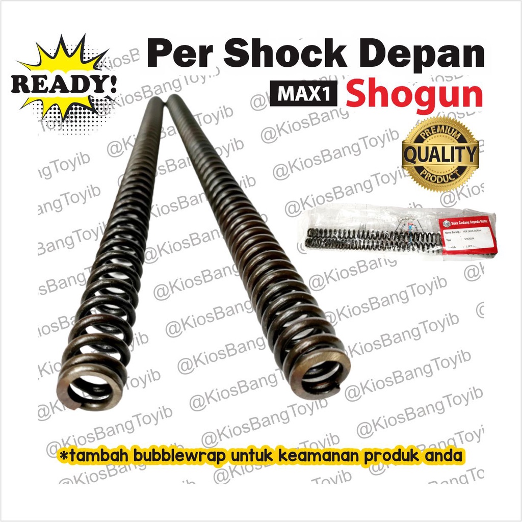 (2pc) Per Ver Shock Skok Depan Shogun Panjang 30cm  (MAX1)