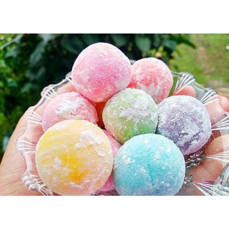 

Bola bola susu milk ball enakkk hand Made home sweet