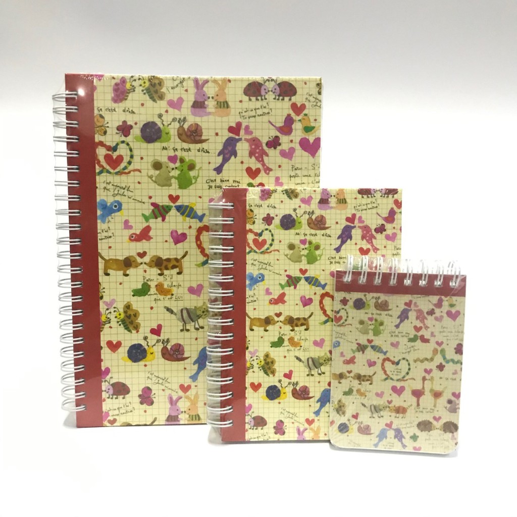 

HANDCASE NOTEBOOK ANIMALS COUPLES