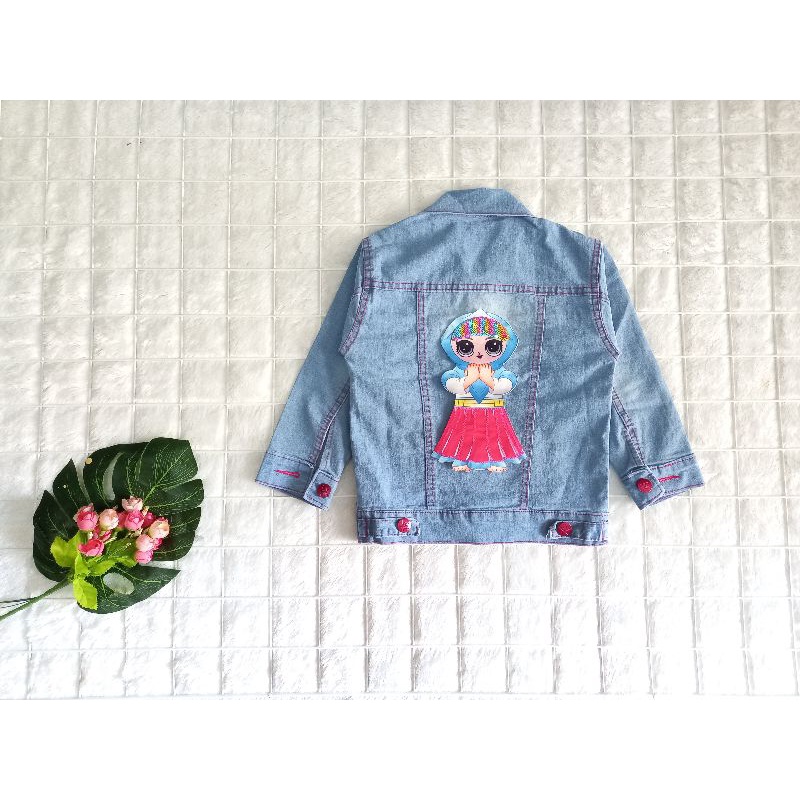 JAKET JEANS ANAK / JAKET LED ANAK