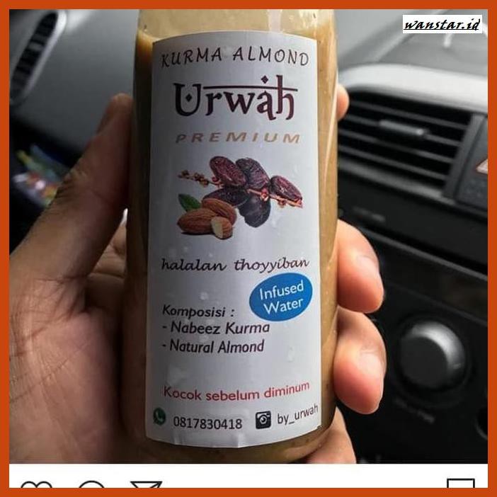 

NUTRISI-BUMIL- JUS KURMA ALMOND NABEEZ URWAH - DIET KENYANG TANPA SUSAH -BUMIL-SEHAD.