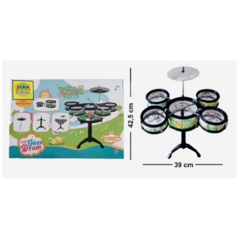 Mainan Jazz Drum Set DrumBand Anak