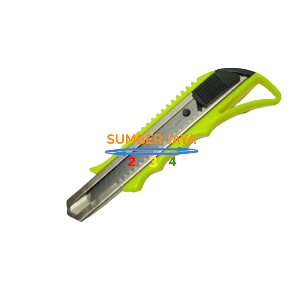 Cutter Besar type 206 Silet Auto Lock YSK