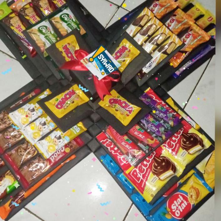 

SALE!!Explosion box 4 layer+ pull out money ukuran besar|RA8