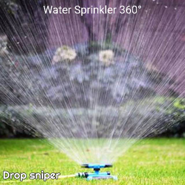 Semprotan Air Irigasi Taman Sprinkler Air Putar 360 Derajat