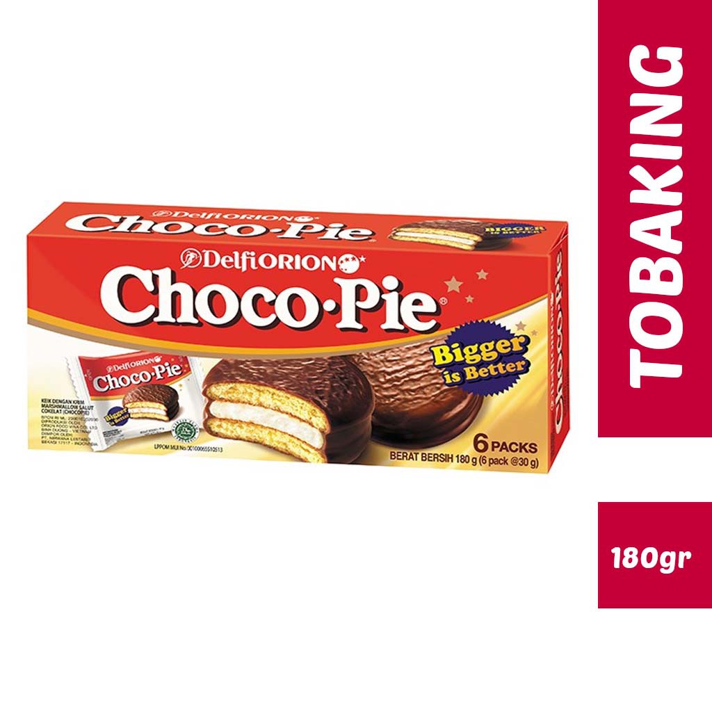 

Delfi Orion Choco Pie 180 gr ( 6 x 30gr)