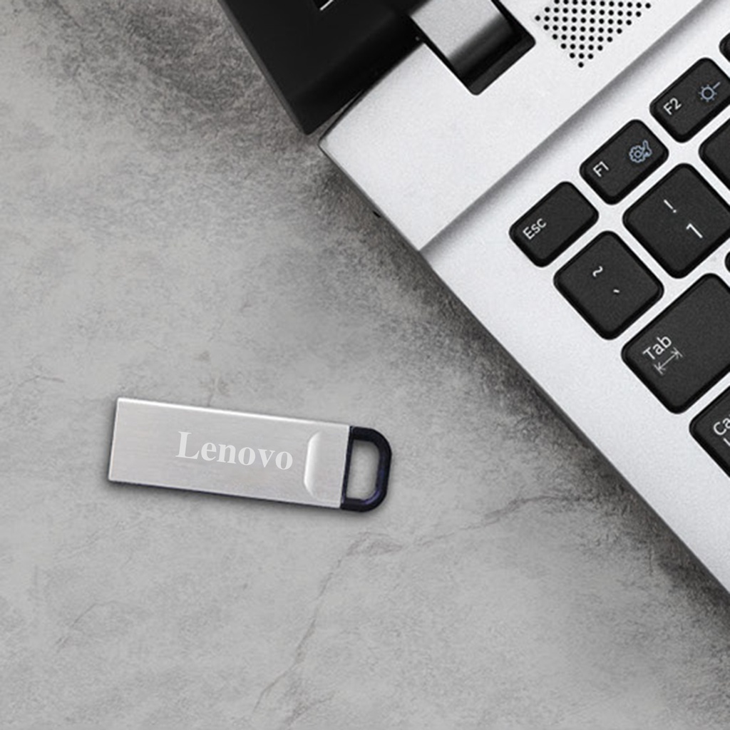 (Huluboy) Lenovo 1TB / 2TB Flashdisk USB Mini Anti Air Plug &amp; Play Untuk PC