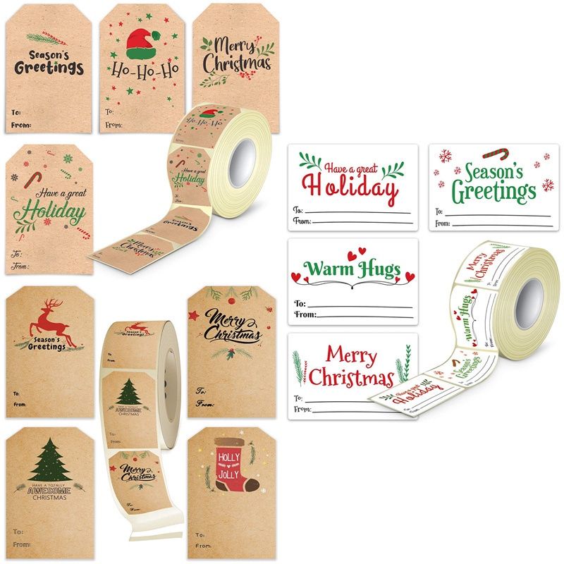 

Stiker Hampers/ Kado Natal Ucapan Merry Christmas