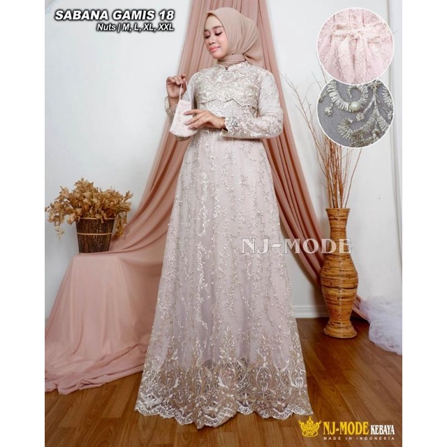 COD REALPICT GAMIS TULLE/GAMIS PURPLE/GAMIS PESTA MODERN