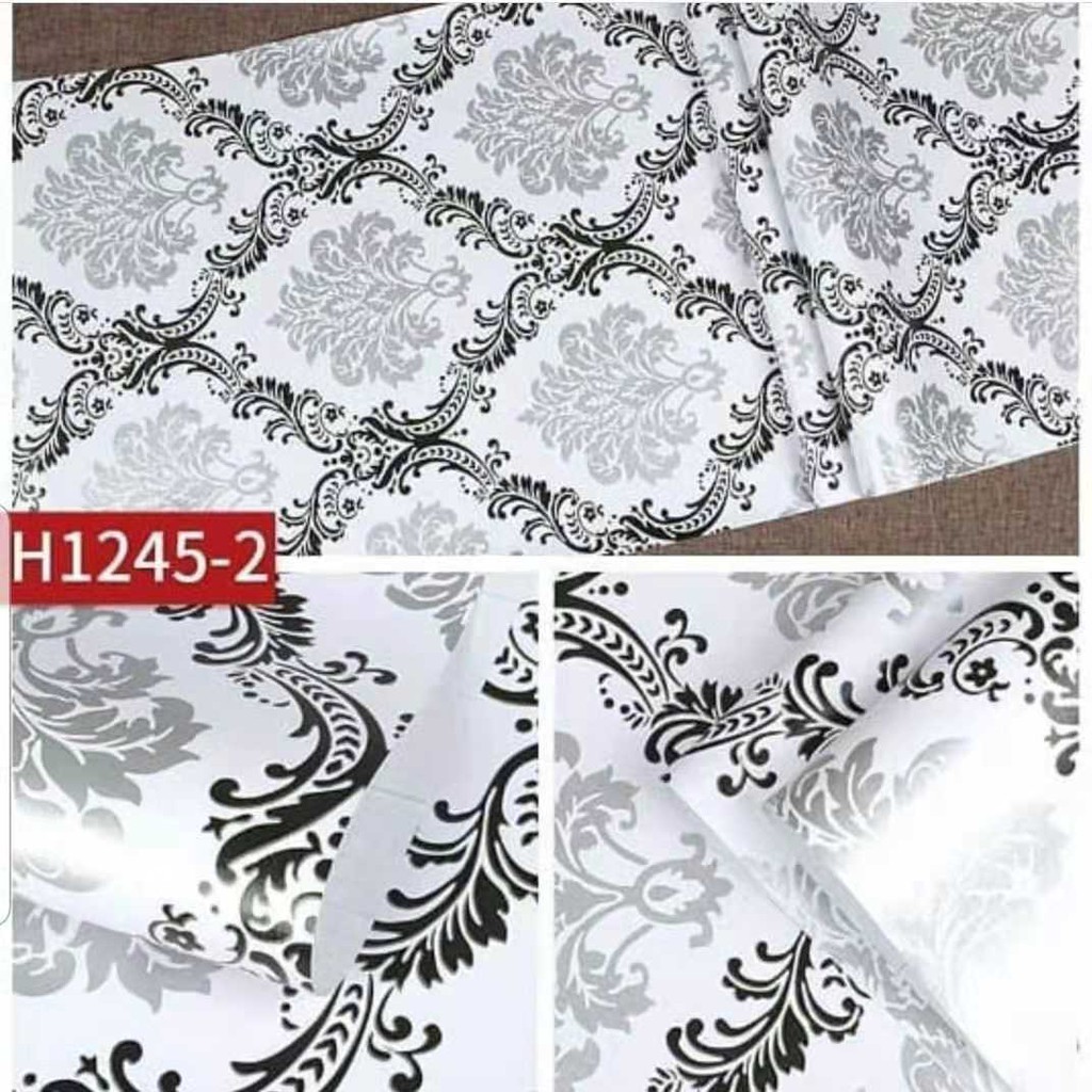 WALLPAPER STICKER DINDING MOTIF BATIK