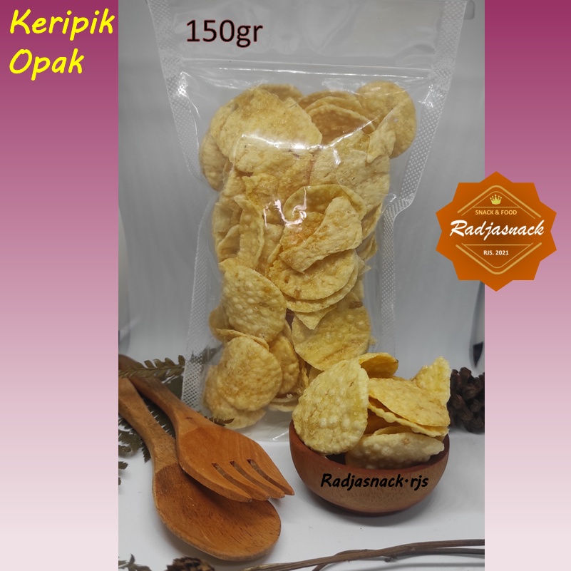 Jual Kripik Opak Varian Rasa 150gr Shopee Indonesia