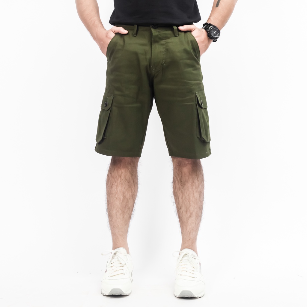 Gizmo Cargo Pendek Hijau Army Short Pants