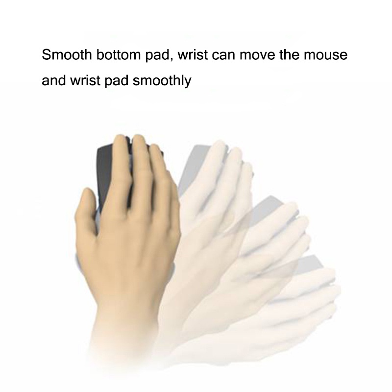 Mouse Pad Bahan Silikon Gel Anti Slip Untuk Komputer Kantor