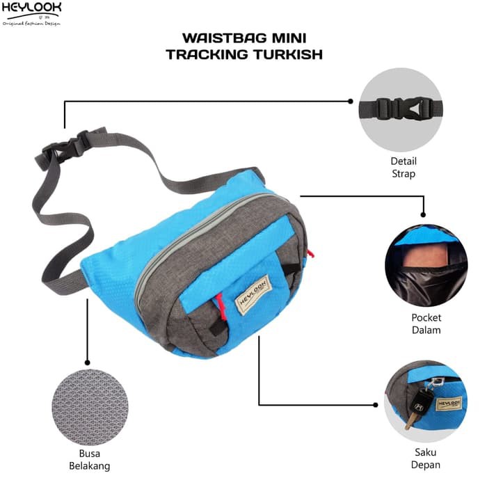 TERLARIS Tas Pria LJB 380 Distro Blackkelly Bandung model I5L4 Tas Selempang Distro Korea Sling Bag