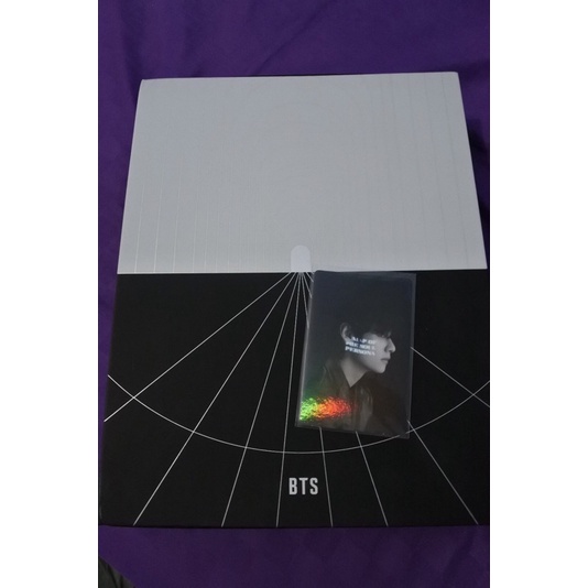 BTS CONCEPT PHOTOBOOK MAP OF THE SOUL PC TAEHYUNG HOLOGRAM