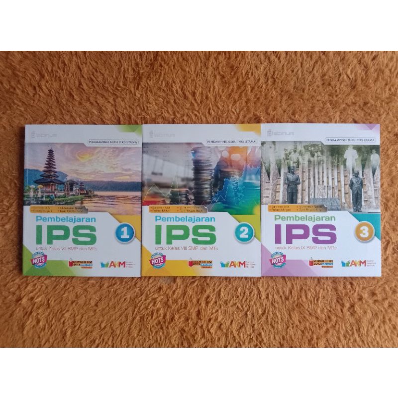 Buku IPS SMP Kelas 7 8 9 Platinum Tiga Serangkai K13 Tahun Terbit 2022