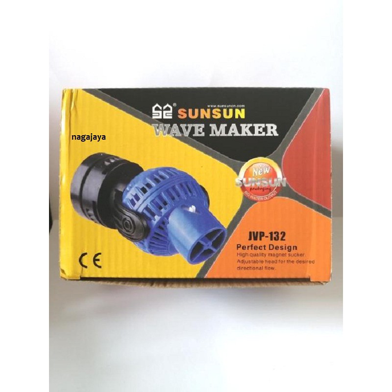 Wave maker aquarium sunsun jtv 132 wave maker magnetic pembuat arus kolam gelombang air
