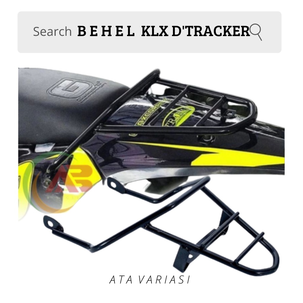 Behel Klx L Bf G begel Belakang Dtracker New 150 Bracket Belakang Untuk Menaruh Tas