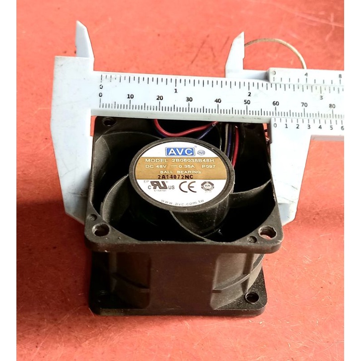 Fan dc Brushless AVC 2B06038B48H 48v 0,35A Range 24v-51v 6x6x3,8cm