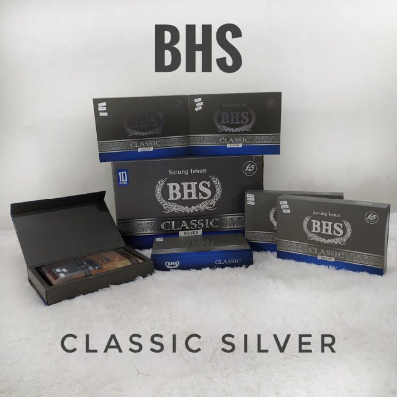 Sarung BHS Classic Silver KWG LMP Kawung Lampion Ecer Grosir SN