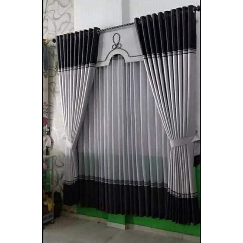 VITRASE GORDEN MINIMALIS JENDELA DAN PINTU / KAIN TIPIS GORDEN / DALEMAN KORDEN