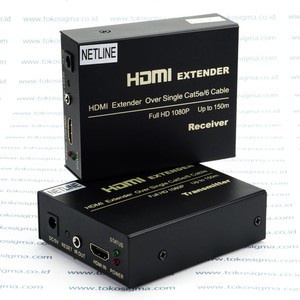 Netline HDTV Extender 150 Meter - HDTV Extender 150M Netline